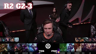 TES vs FNC - Game 3 | Round 2 LoL MSI 2024 Play-In Stage | Top Esports vs Fnatic
