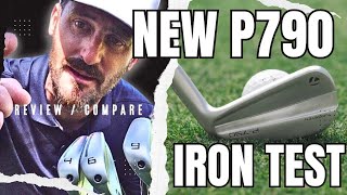 I compare the NEW TaylorMade P790 to my gamer irons | #trottiegolf
