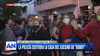 Villa Luzuriaga: vecinos escrachan al asesino del perro del barrio