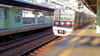 京成3050形3053編成63K普通西馬込行き八広駅(KS47)15時32分到着