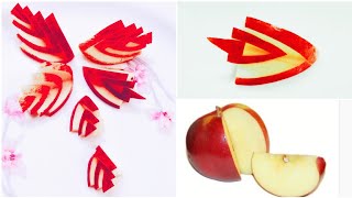 ♦Apple cutting and decorating ideas