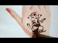 🥳😍🤩wow Rock Star Ganesha mehndi design so beautiful so easy @my Art Gallery by Anupma #mehndi