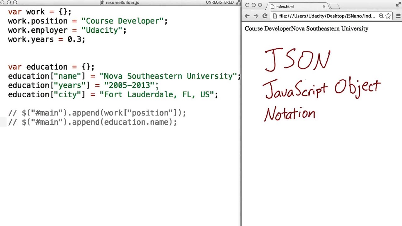 Json language