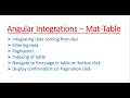 Angular Material Data Table Tutorial