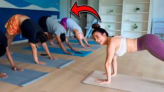 Alinity Teaches OSCS Yoga..