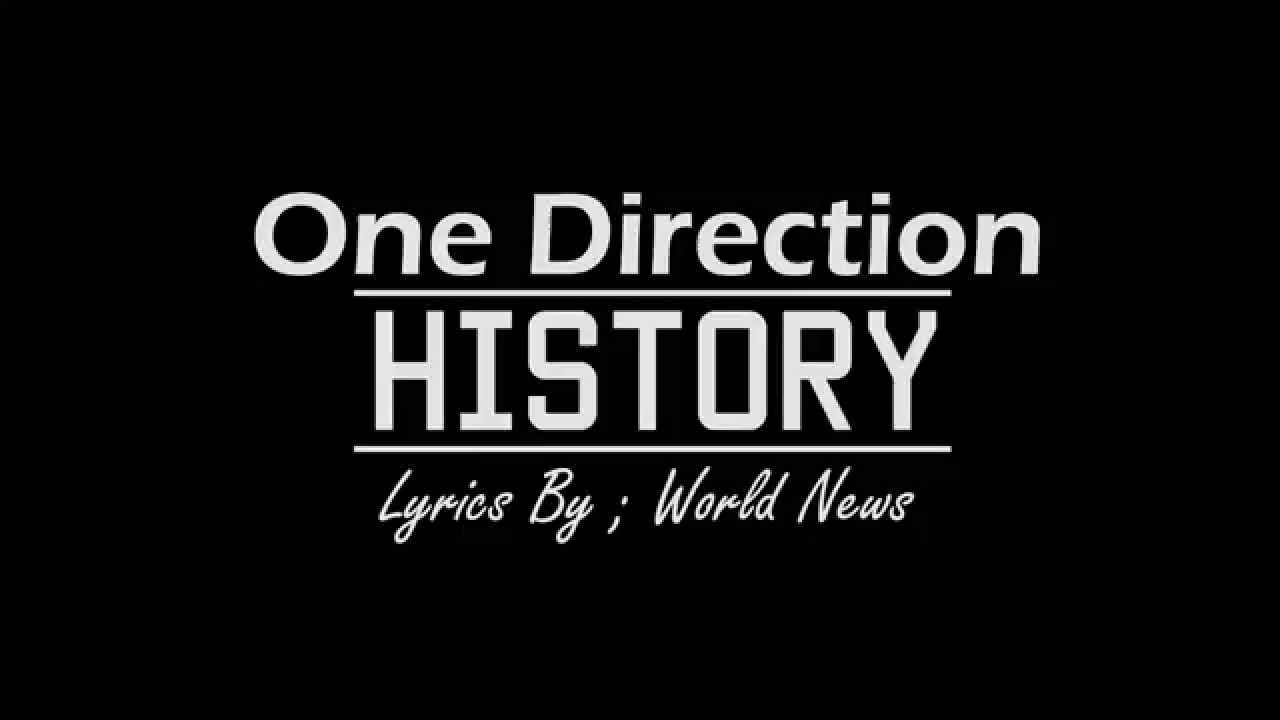 History One Direction