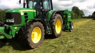 Working At Bale Silage 2012 Kildare