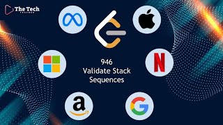 LeetCode 946 - Validate Stack Sequences | The Tech Teacher