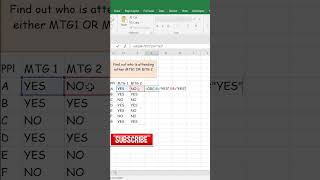 How to use OR function in Excel