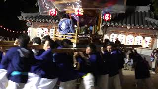 令和元年神島天神祭夜宮・カウ高友会