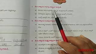 10th class telugu lesson -2 ఎవరి భాష వాళ్లకు వినసొంపు text  boook bits explanation