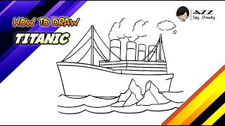 How to draw Titanic