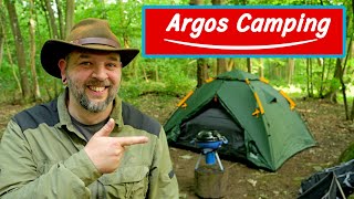 Can I Camp with a Set up from Argos ?