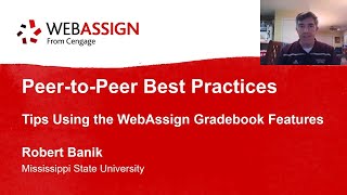 How to Best Utilize the GradeBook in WebAssign