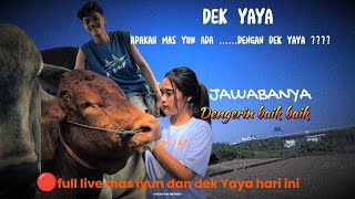 🔴 Full live mas iyun dan dek Yaya malam ini#SOBATNGARIT