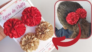 LAÇO POMPOM FLOR