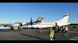 AY373 Finnair/Norra flight Helsinki-Oulu - OH-ATM ATR 72-500