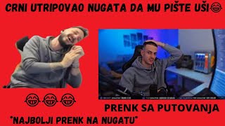 CRNI PRENKOVAO NUGATA DA MU PIŠTE UŠI *najbolji prank na nugatu*