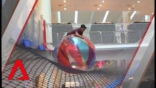 City Square Mall's Airzone: Suspended playground in a shopping centre