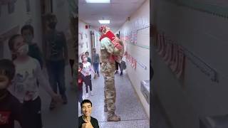 #military #army #soldier #surprise  The soldiers reunited with their children part 11❤️❤️