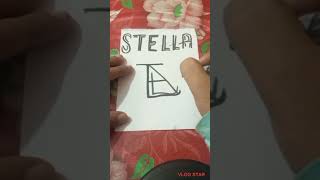 Stella NAME LOGO DESIGN #shorts #ytshots