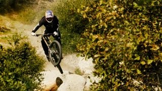 Aaron Gwin Blazes a Downhill MTB Trail in California