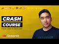 Streamlit Crash Course: From Zero to Data App
