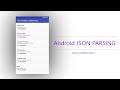 Android JSON Parsing Tutorial | CodeDecode