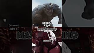 Rhino vs Master Rhino