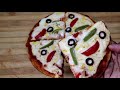 ചീസും മൈദയും ഓവനും വേണ്ട no cheese no maida no oven pizza recipe no cheese pizza