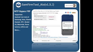 SamFirm Tool Aio(v1.3.2) MTP Bypass FRP, Download Samsung \u0026 APPLE FlashFile