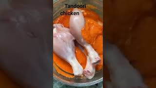 Tandoori chicken 🐔🍗 || Tandoori chicken masala . #food #tandoor #streetfood #short #virelshort