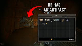 This mercenary has a lootable artifact? (Stalker 2)