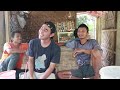 suasana warung kopi di desa asri sekali serunya ngopi disini lokasi sendang kahurupan rau rau