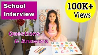 School Admission Interview Questions | How to Prepare your child for School Interview |Kids Explorer