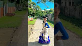 বাৰিষা নামিলে নদীত নো ধৌ উঠিলে || Assamese Bihu Song|| Assamese Girl Bihu Dance.