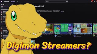 I Tried Finding Other Digimon Streamers On Twitch