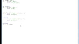 basic python tutorial 10 - boolean, flow control