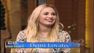 Demi Lovato - Live! With Kelly & Michael (FULL INTERVIEW) September 5th 2012