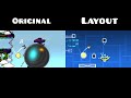 original vs layout golden hope by magpipe and more geometry dash 2.2