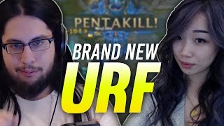 Imaqtpie - NEW URF IS ACTUALLY FUN! PENTAKILLS WITH MY FIANCE!