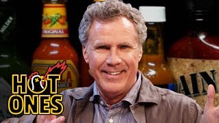 Will Ferrell Deeply Regrets Eating Spicy Wings | Hot Ones