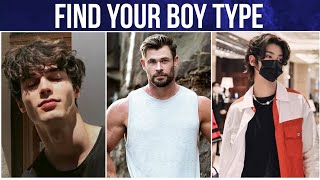 Aَttractive Boys | Find Your BOY TYPE 👀