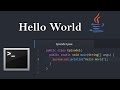 Introduction to JAVA - Episode 1 - Hello World