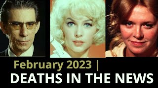 Famous Celebrities Who Died in February 2023 // Who Died: February 2023 Week 3 |  //  series 4