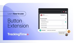 TrackingTime: Button Extension to Track your Time