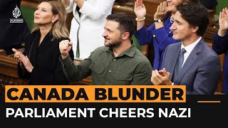 Canadian Parliament gives WWII Nazi standing ovation | Al Jazeera Newsfeed