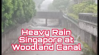 Heavy Rain Singapore at Woodland Canal @sitigray