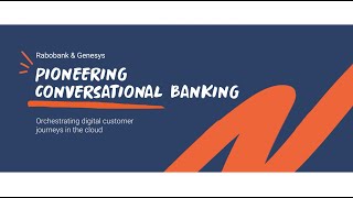 Rabobank: Pioneering conversational banking