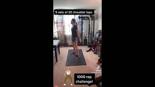 1,000 REP HOME WORKOUT CHALLENGE /FULL BODY/NO EQUIPMENT NEEDED